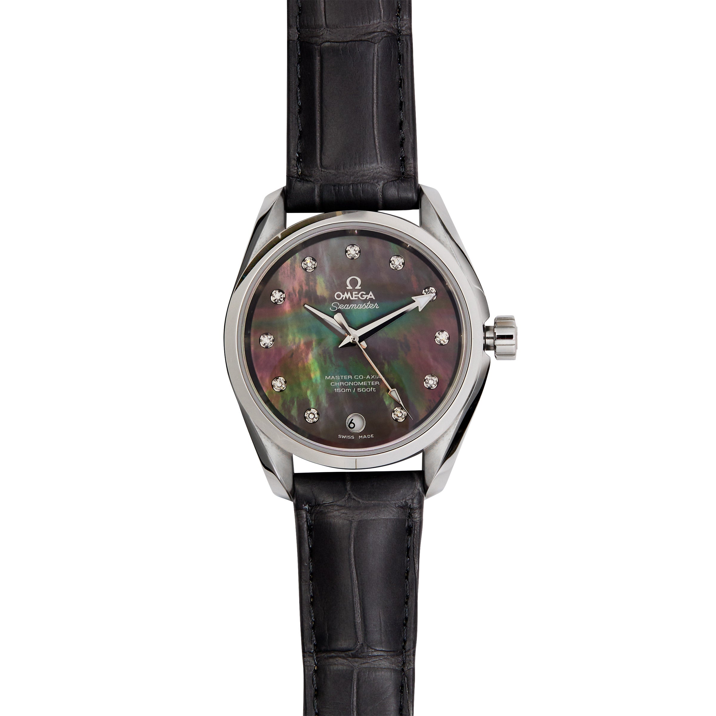 Omega Seamaster Aqua Terra Chronometer Ladies Automatic Watch | Costco
