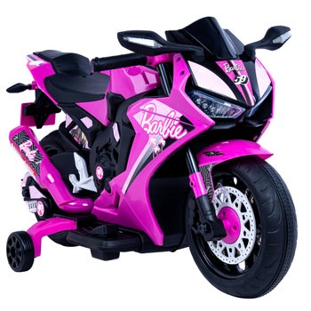 Cart Rinde Ending Barbie Motorcycle Ride on 6V | Costco