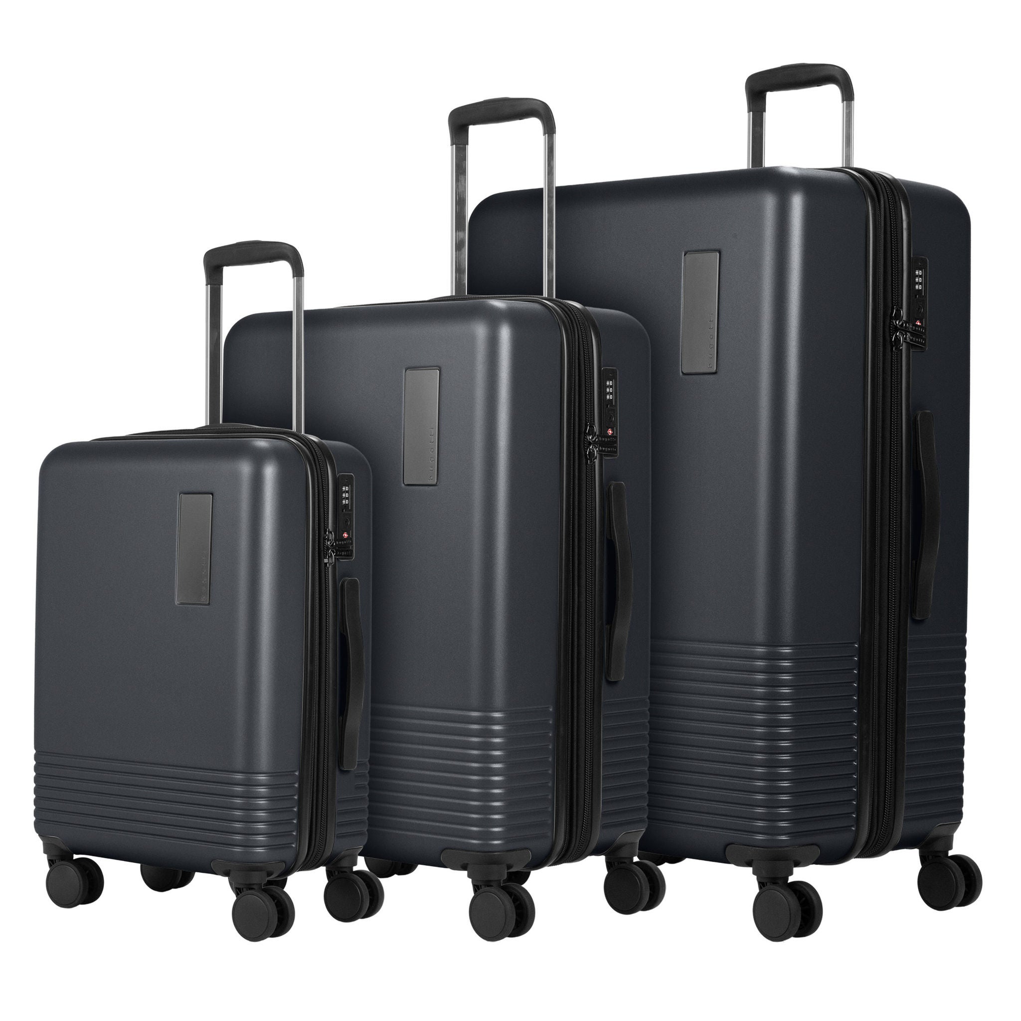 Bugatti - Westmount 3-piece Hardside Expandable Spinner Luggage