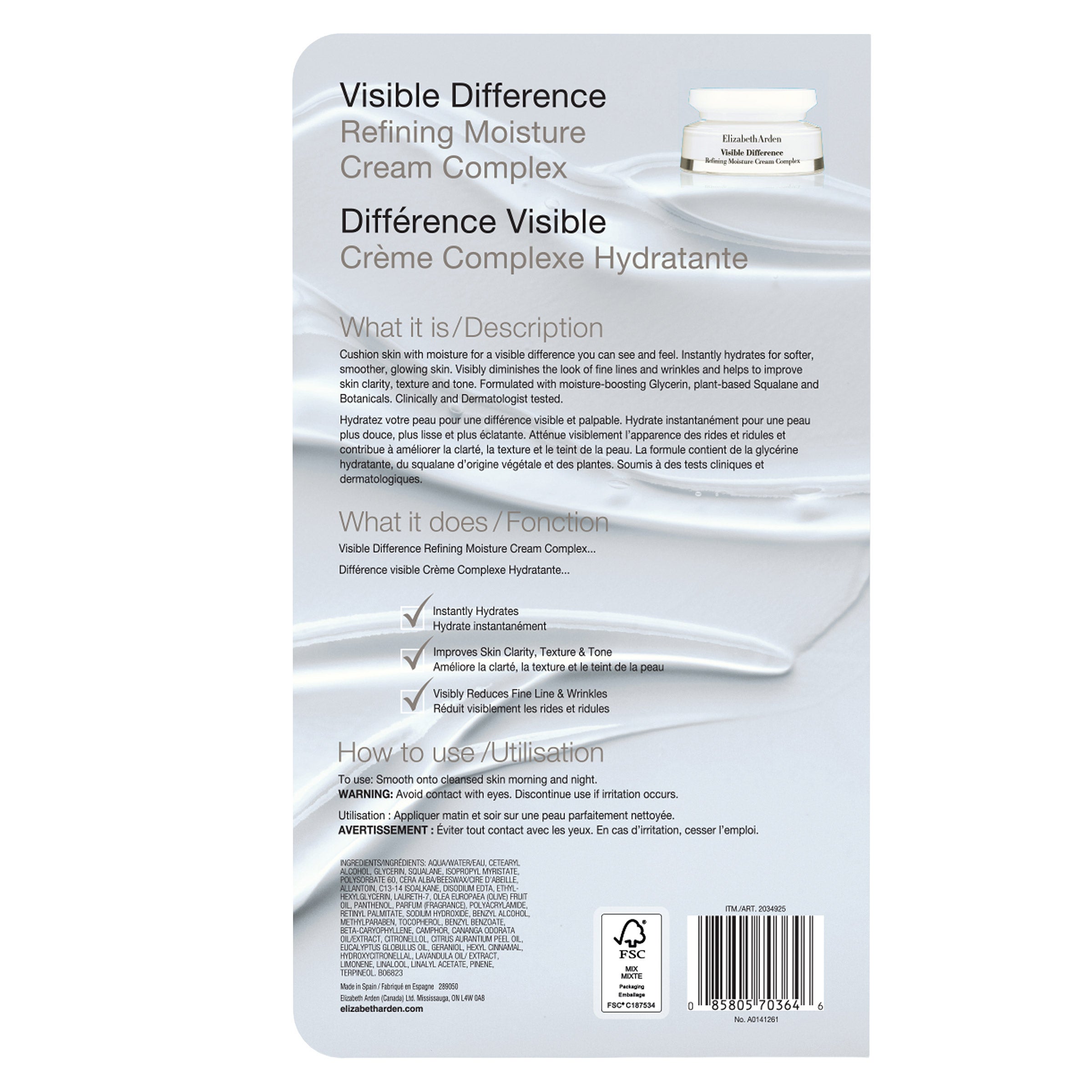 Elizabeth Arden Visible Difference Refining Moisture Cream Complex