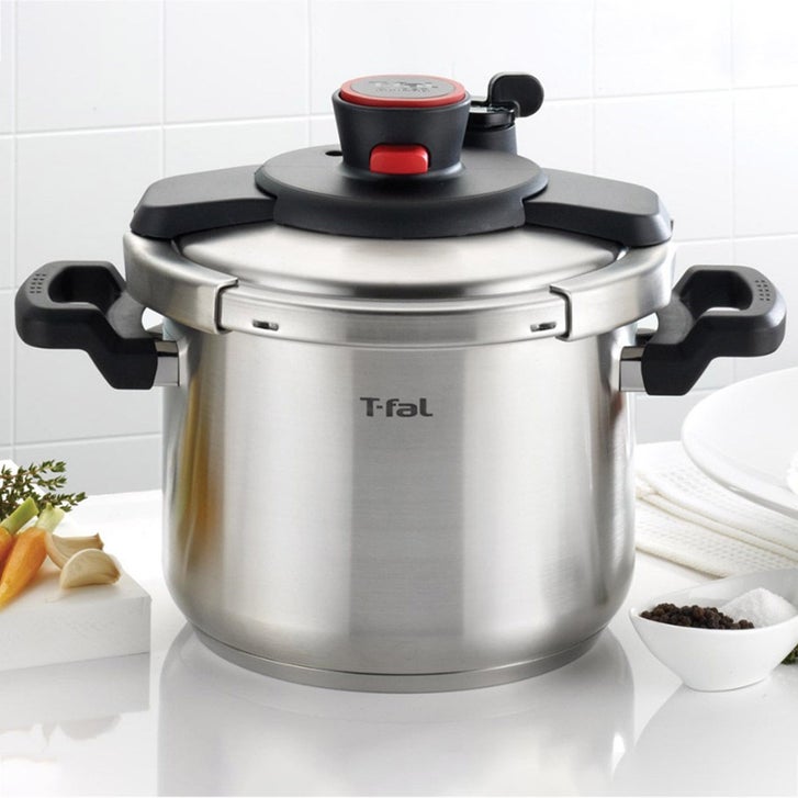 T-fal Clipso 8-quart Stainless Steel Stovetop Pressure Cooker | Costco