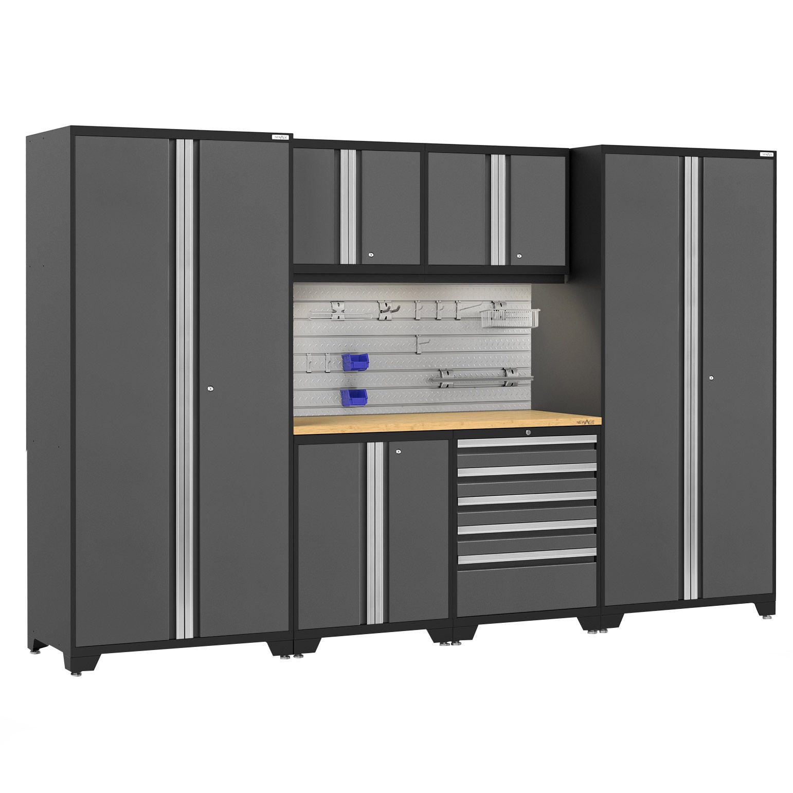 NewAge Products Pro 3.0 Series Storage Cabinet 7-piece Set | Costco