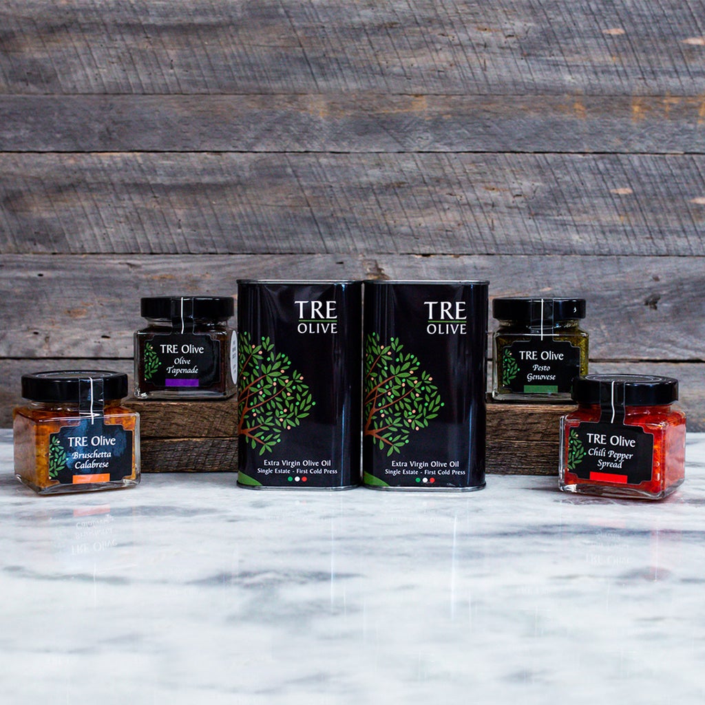 TRE Olive Oil Calabrian Gift Box | Costco