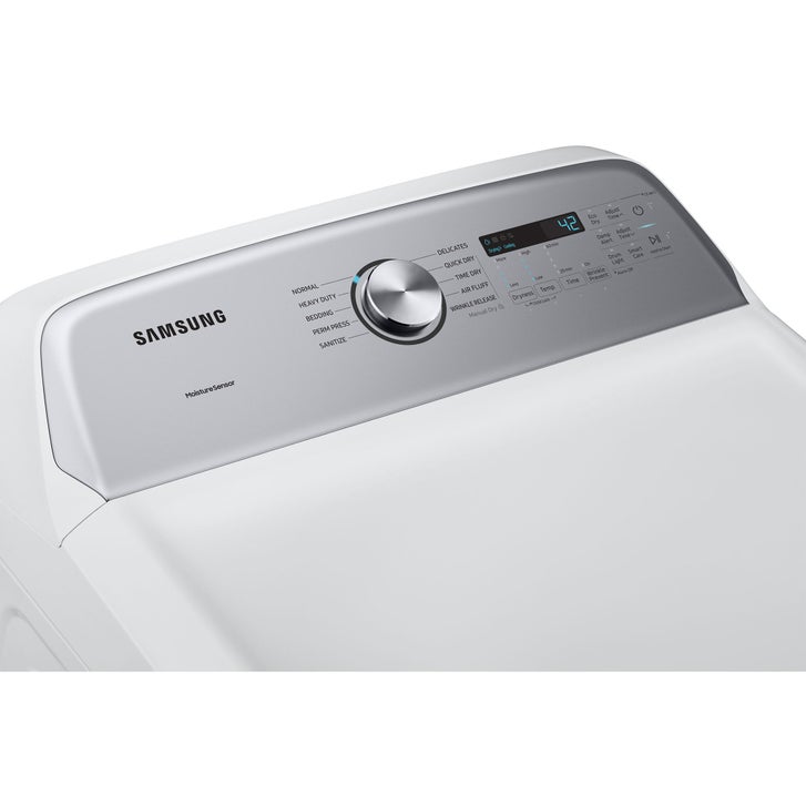 Samsung Dryer with Sensor Dry, 7.4 cu ft, White | Costco