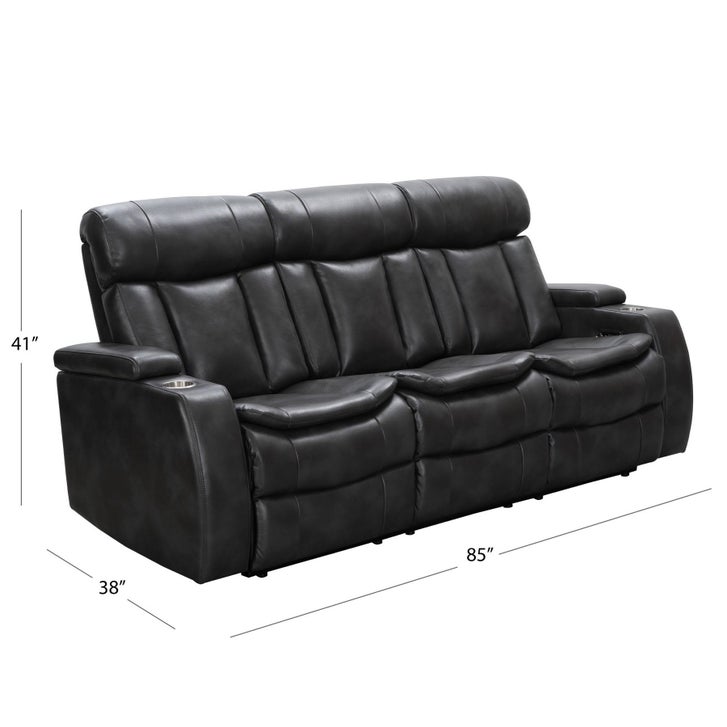 ZEIBE LEATHER PACK（ゼイベ レザーパック）8個セット Zayne 2-piece Leather Power Reclining Set with Power Headrests