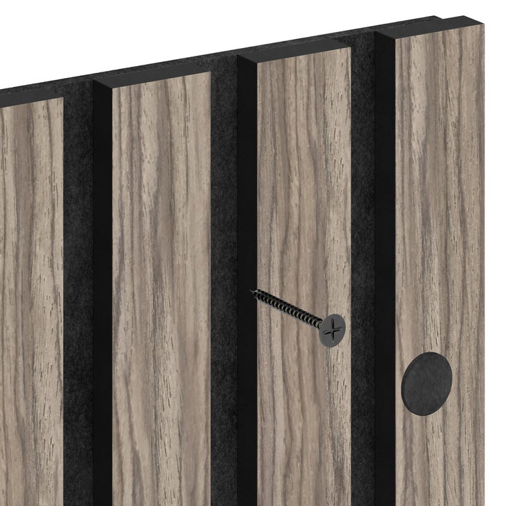 Artika Sonofold 8ft Decorative Slatted Sound-Absorbing Panel | Costco