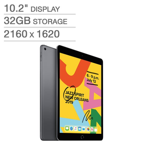 7th Gen Apple iPad A10 Fusion Chip 32GB | Costco