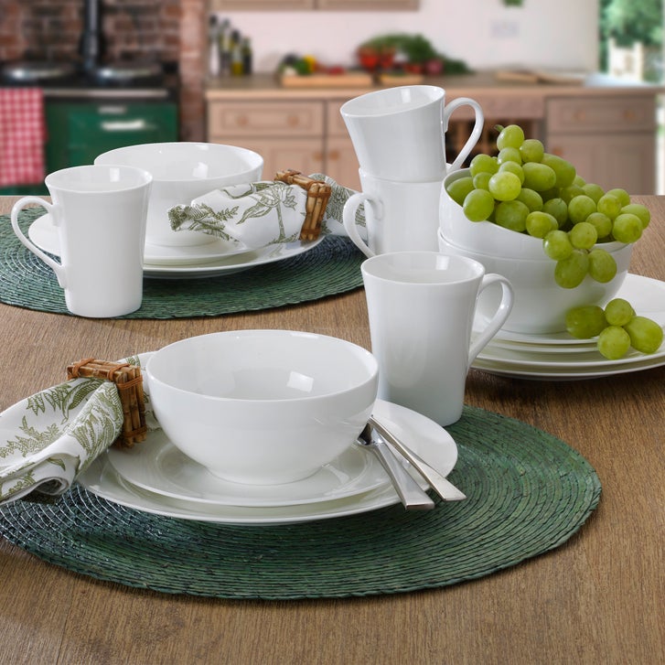 Mikasa Lausanne 16-piece Bone China Dinnerware Set | Costco