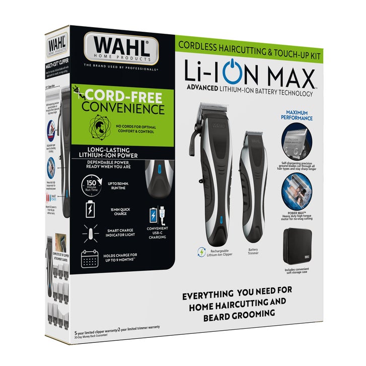 Wahl Li-ION MAX Cordless Haircutting & Beard Grooming Kit | Costco