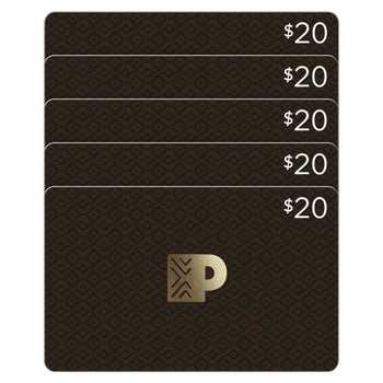 Peet's Coffee Five Restaurant $20 eGift Cards ($100)