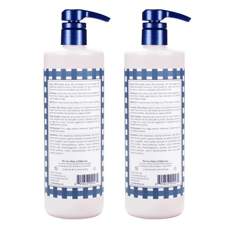 Noodle & Boo Super Soft Lotion, 25 fl oz, 2-pack | Costco