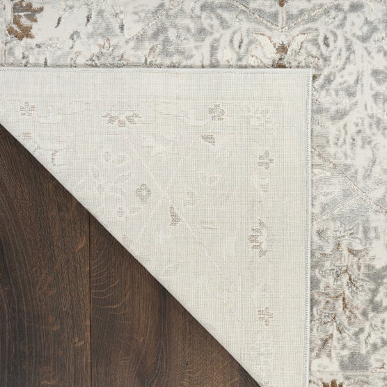 Nourison Summit Area Rug, Stone Gray, 5’3” x 7’3” | Costco