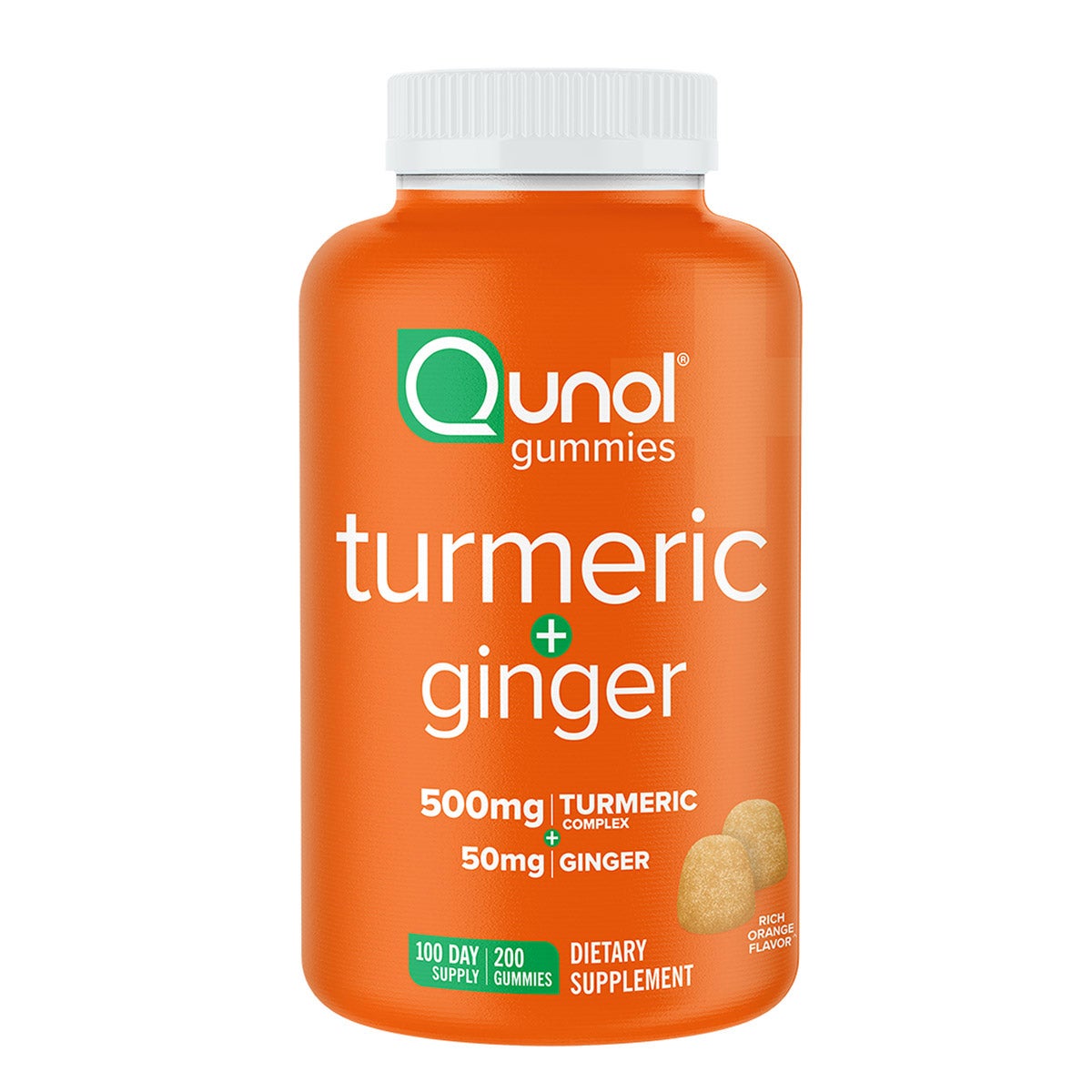 Qunol Turmeric + Ginger Gummies