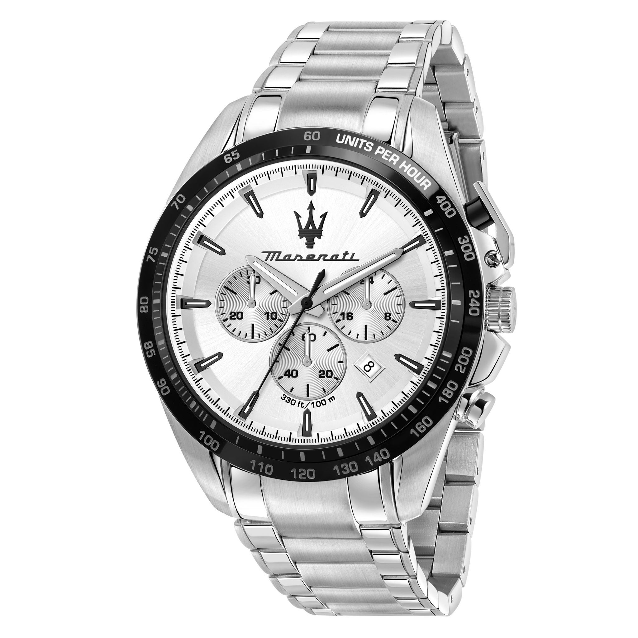 マリトッツォ Maserati Traguardo Silver-White Dial Mens Watch | Costco