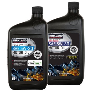 Kirkland Signature 5W-30 Full Synthetic and 5W-30 High Mileage