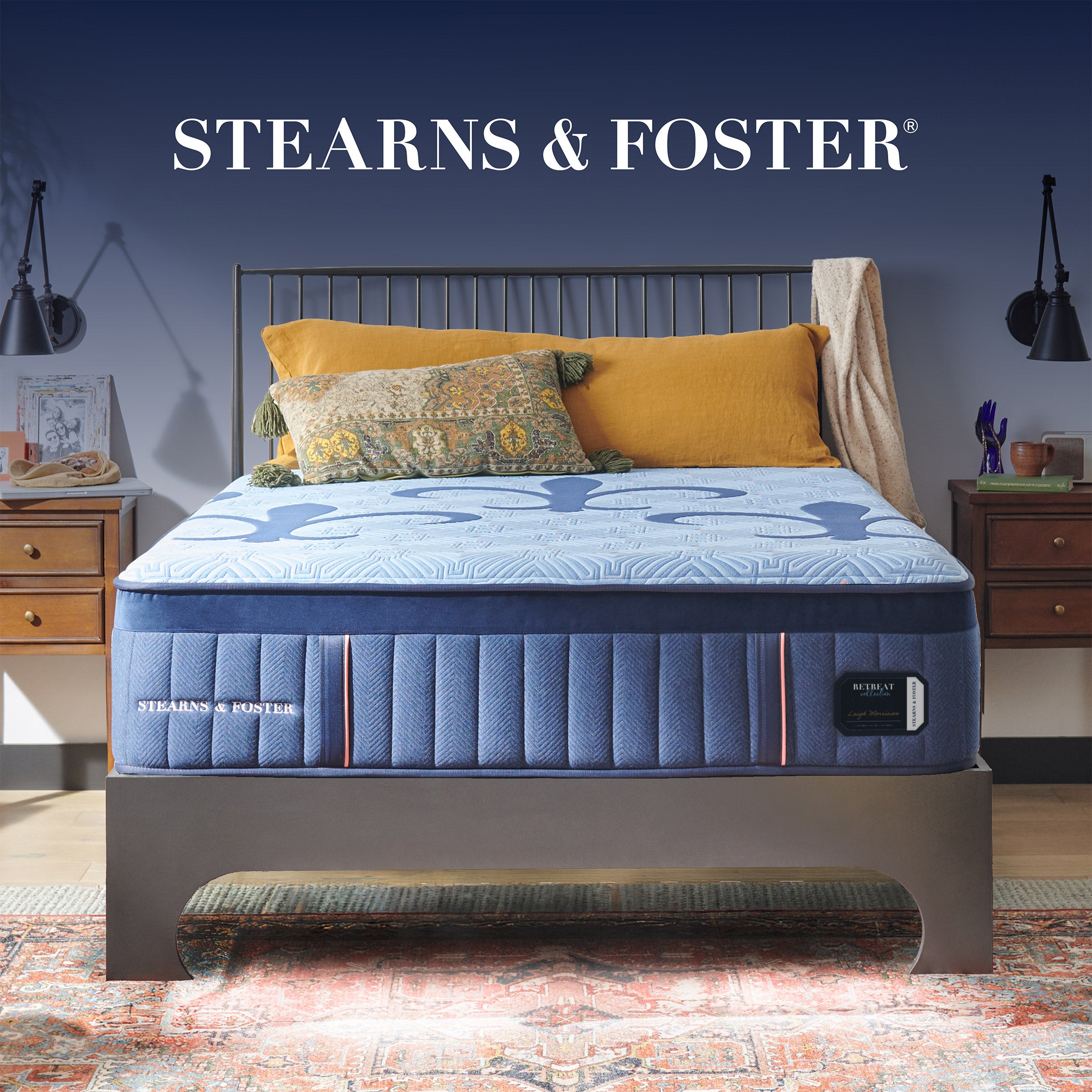 Stearns & Foster Retreat 14.5” Hybrid Medium Mattress, King