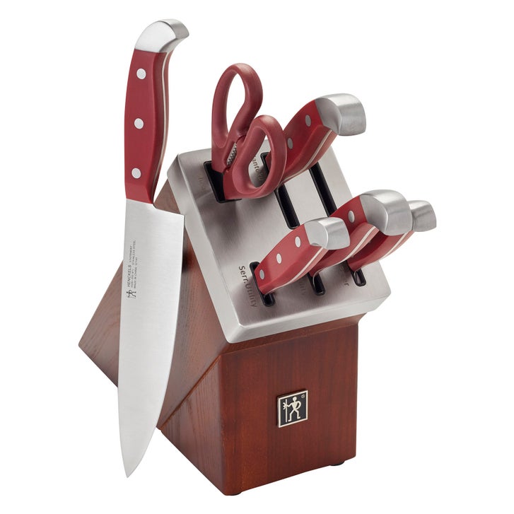 Henckels Statement Self-Sharpening Knife Block Set, 7-piece | Costco