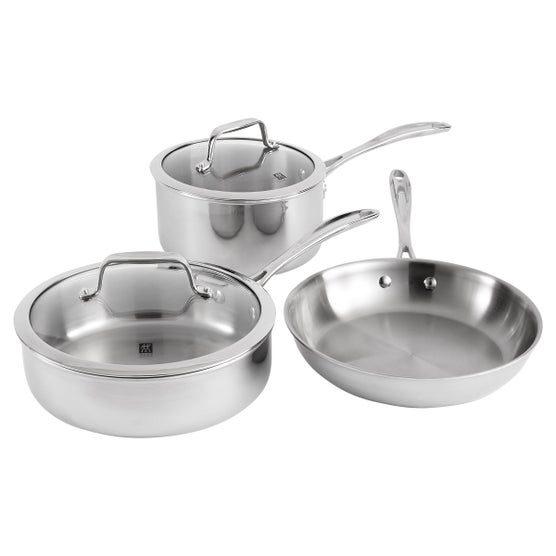 ZWILLING J.A. Henckels VistaClad 5-piece Stainless Steel Cookware