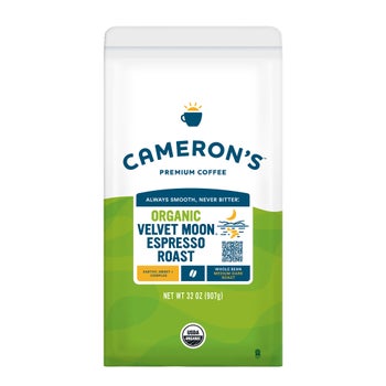Cameron's Coffee Organic Velvet Moon Premium Medium-Dark Roast