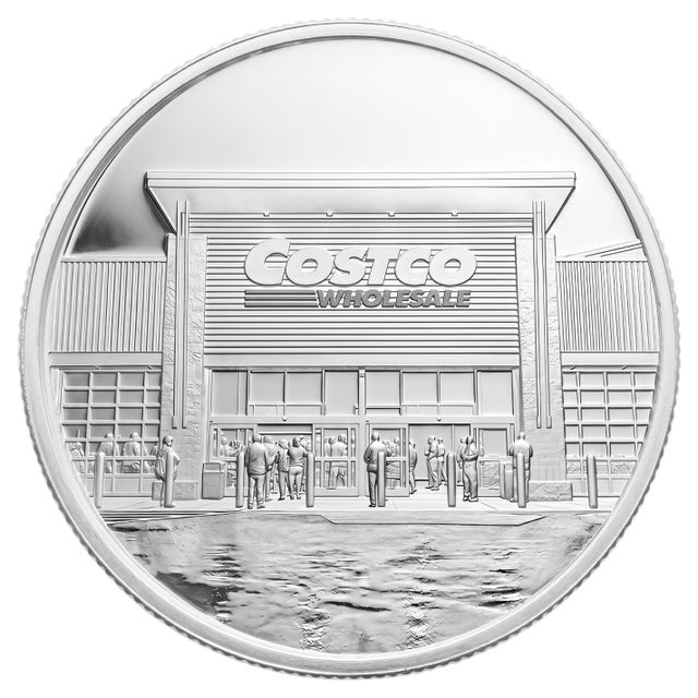 5 oz Costco 50th Anniversary Round