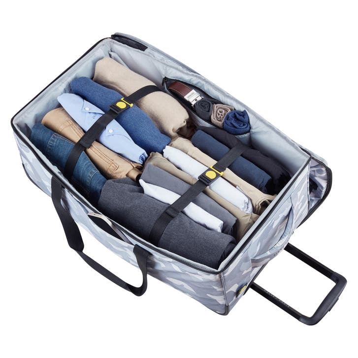 aristocrat expandable swish travel duffel bag On A Roll: Large Bag, Lavender travel with confidence Aristocrat Drift Check-in Expander Trolley