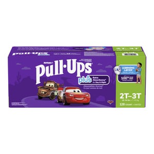 Huggies Pull-Ups Plus Training Pants 2T to 3T Boy 128-pack