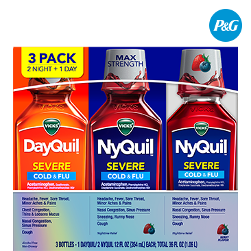 Vicks DayQuil + NyQuil Severe Cold & Flu LiquiCaps