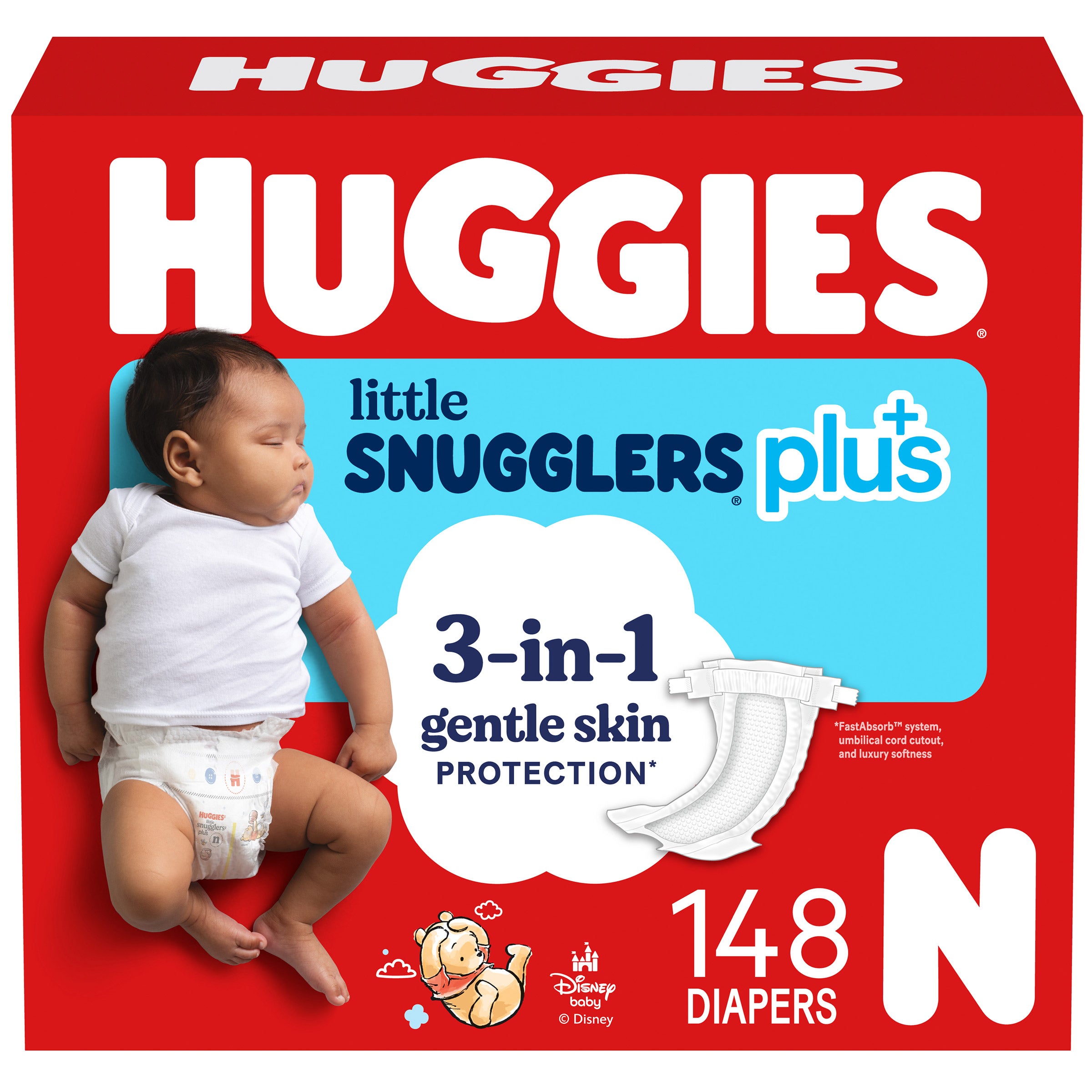 Huggies Plus Diapers Size Newborn