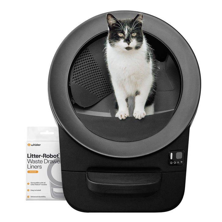 Litter-Robot EVO Self-Cleaning Cat Litter Box Bundle with 1-year ...