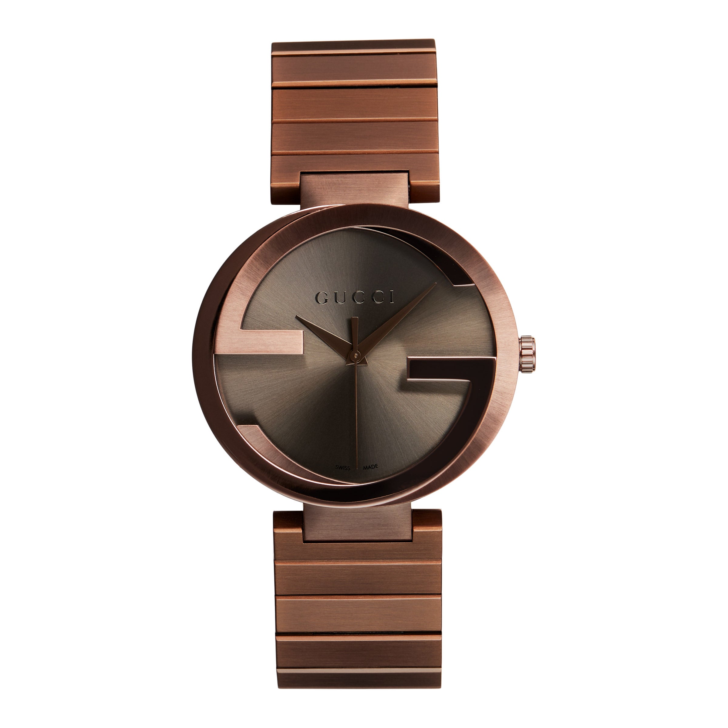 Gucci Interlocking XL Stainless Steel Quartz Men's Watch | Costco