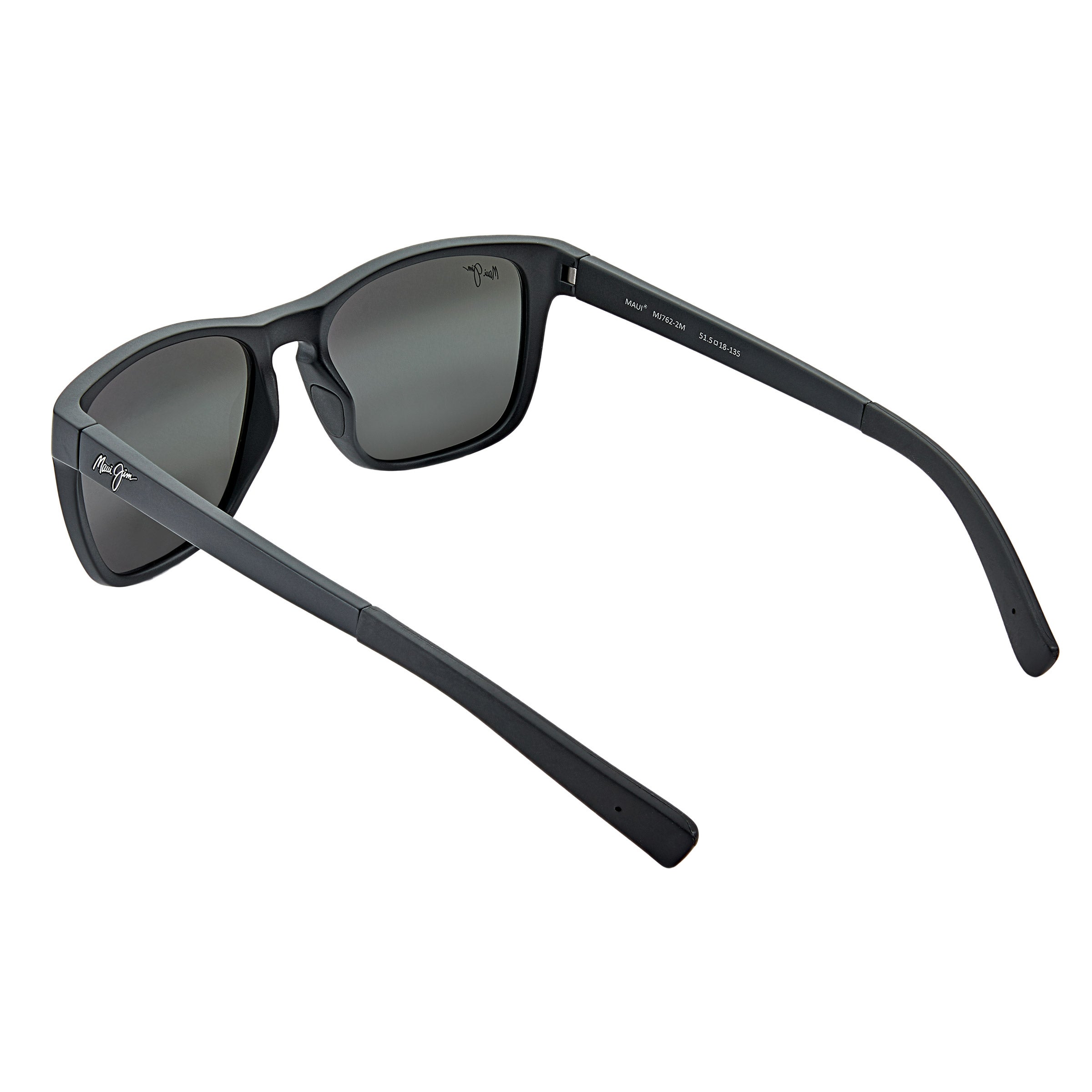 Maui Jim Longitude 762-2M Matte Black Neutral Grey Polarized