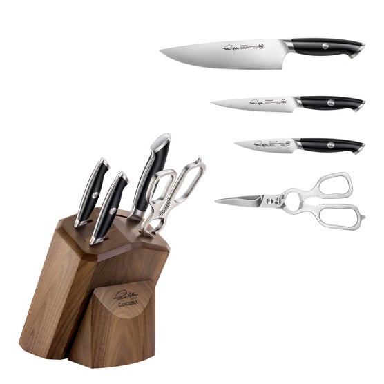 Cangshan Thomas Keller Swedish Steel 5-Piece Block Set | Costco