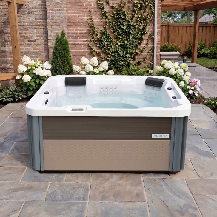 Aquaterra Spas Viceroy 72-jet, 6 or 7-person Acrylic Spa | Costco