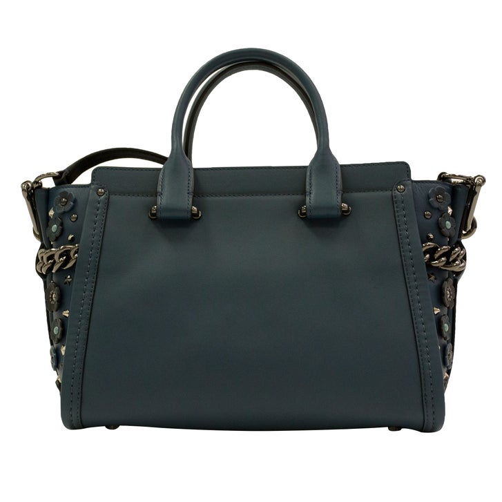 Coach Swagger 27 Satchel, Mineral Blue | Costco
