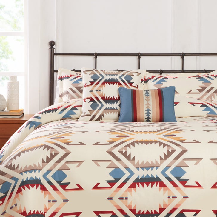 Pendleton 5-piece Comforter Set, White Sands | Costco