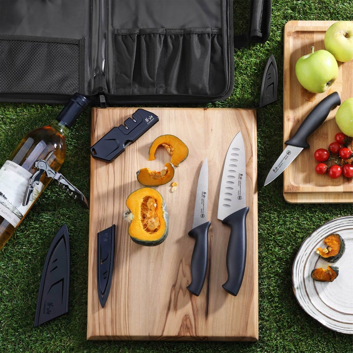 Cangshan Horizon Series 7-Piece Travel Knife Bag Set | Costco