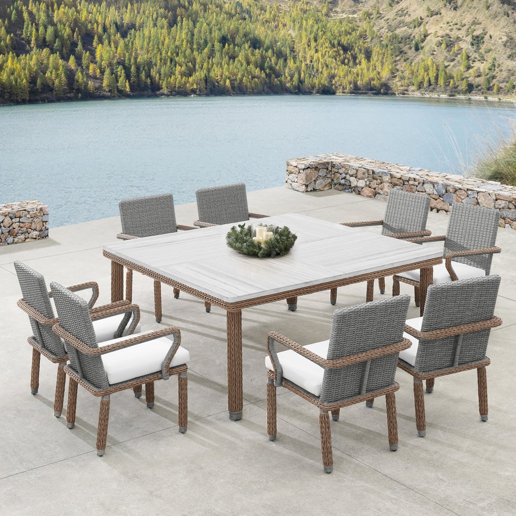 Sirio Richmond 9-piece Outdoor Patio Dining Set | Costco