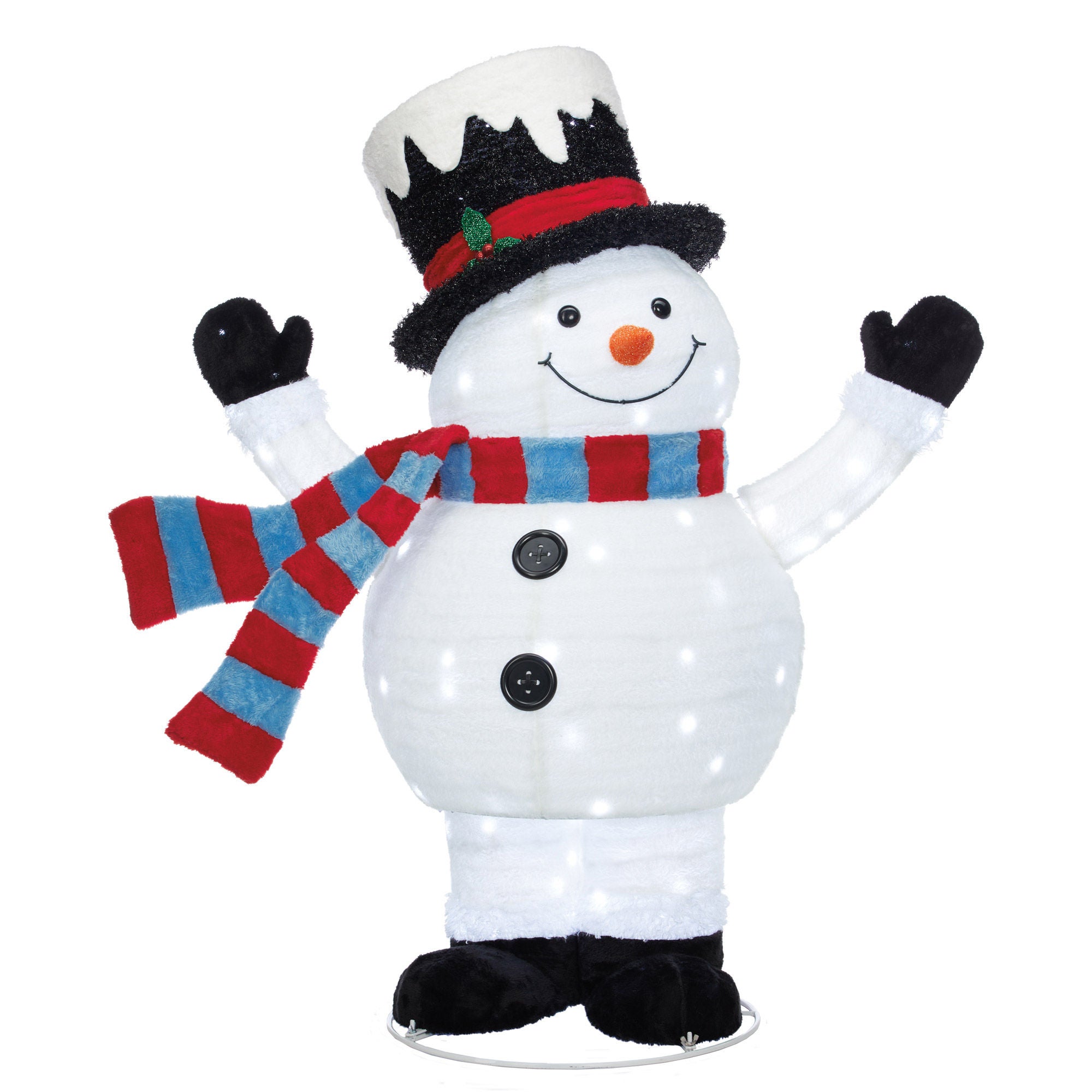 コストコ　スノーマン Snowman Family with 435 LED Lights, Set of 3 | Costco
