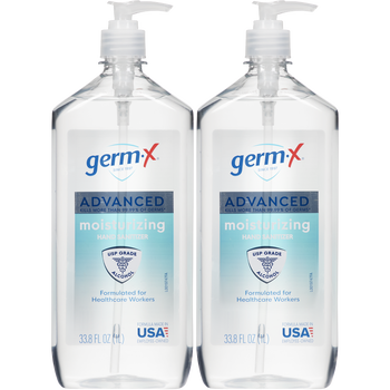Germ-X Advanced Moisturizing Hand Sanitizer, 33.8 fl oz, 2 ct | Costco