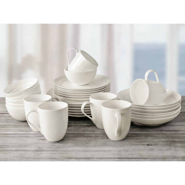　Bone China Over and Back Off the Menu Bone China 30-piece Dinnerware Set | Costco