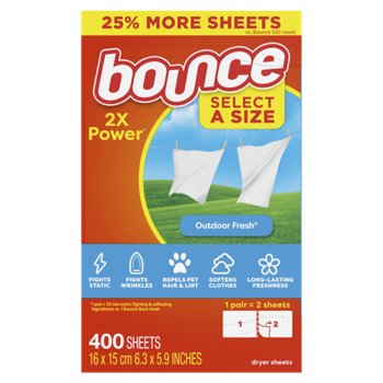 Bounce Select-a-Size Dryer Sheets