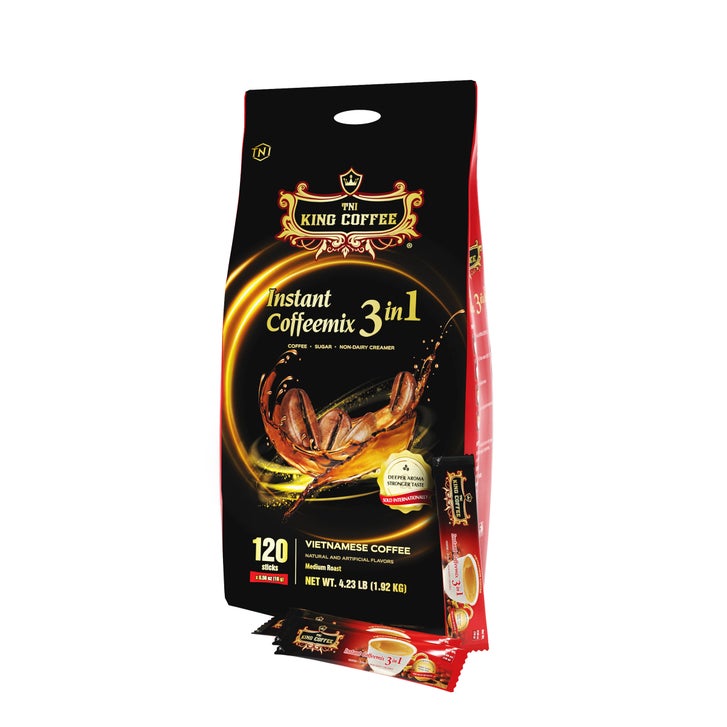 TNI King Coffee 3-in-1 Instant Coffeemix Sticks, Medium, 0.56 oz