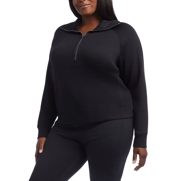 Danskin Women's Luxe Half Zip Top | Costco