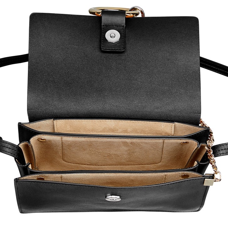 Chloe Faye Small Shoulder Bag, Black | Costco
