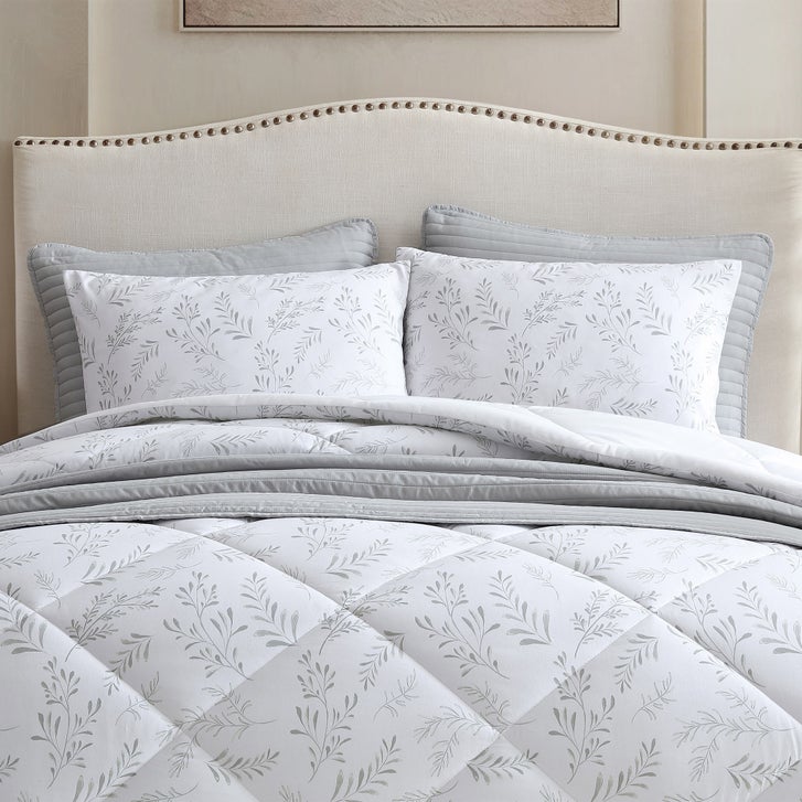 Jennifer Adams Reversible 6-piece Comforter Set, Ira | Costco