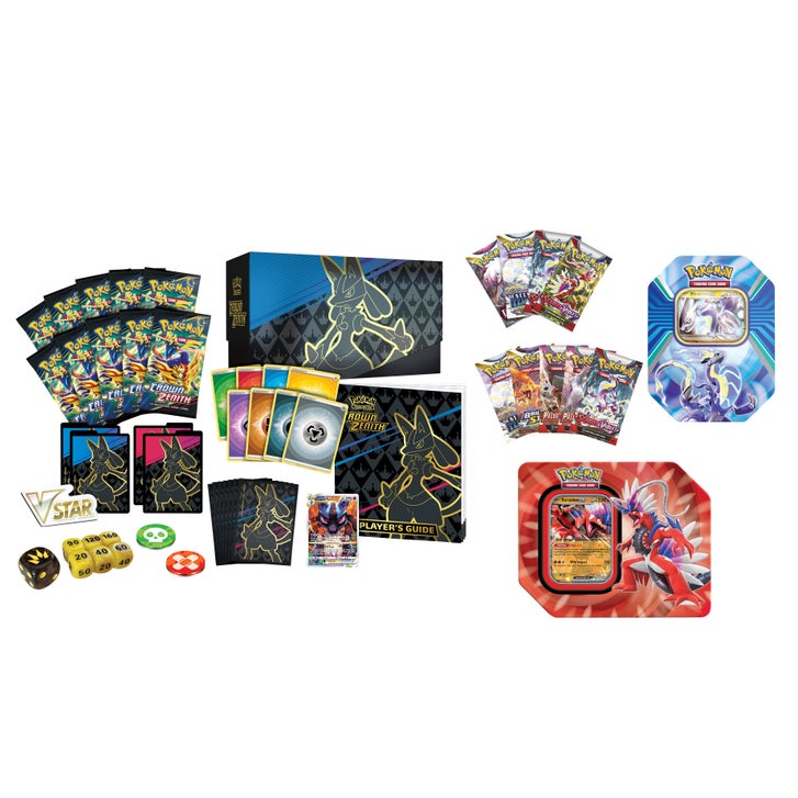 Pokémon Elite Trainer Box: Crown Zenith + Koraidon ex Tin +
