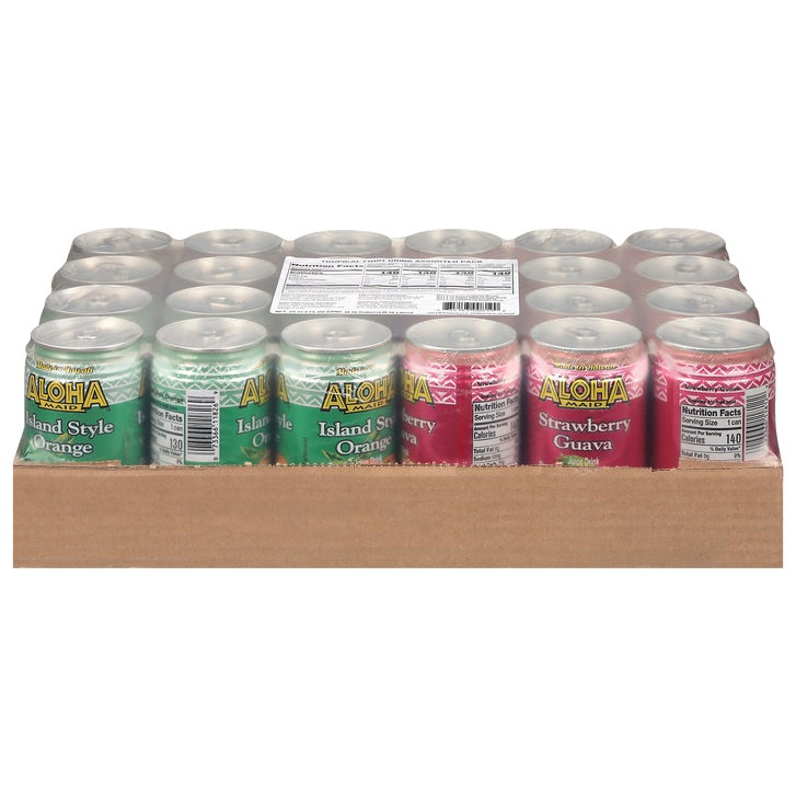 Aloha Maid Tropical, Variety Pack, 11.5 fl oz, 24 ct | Costco