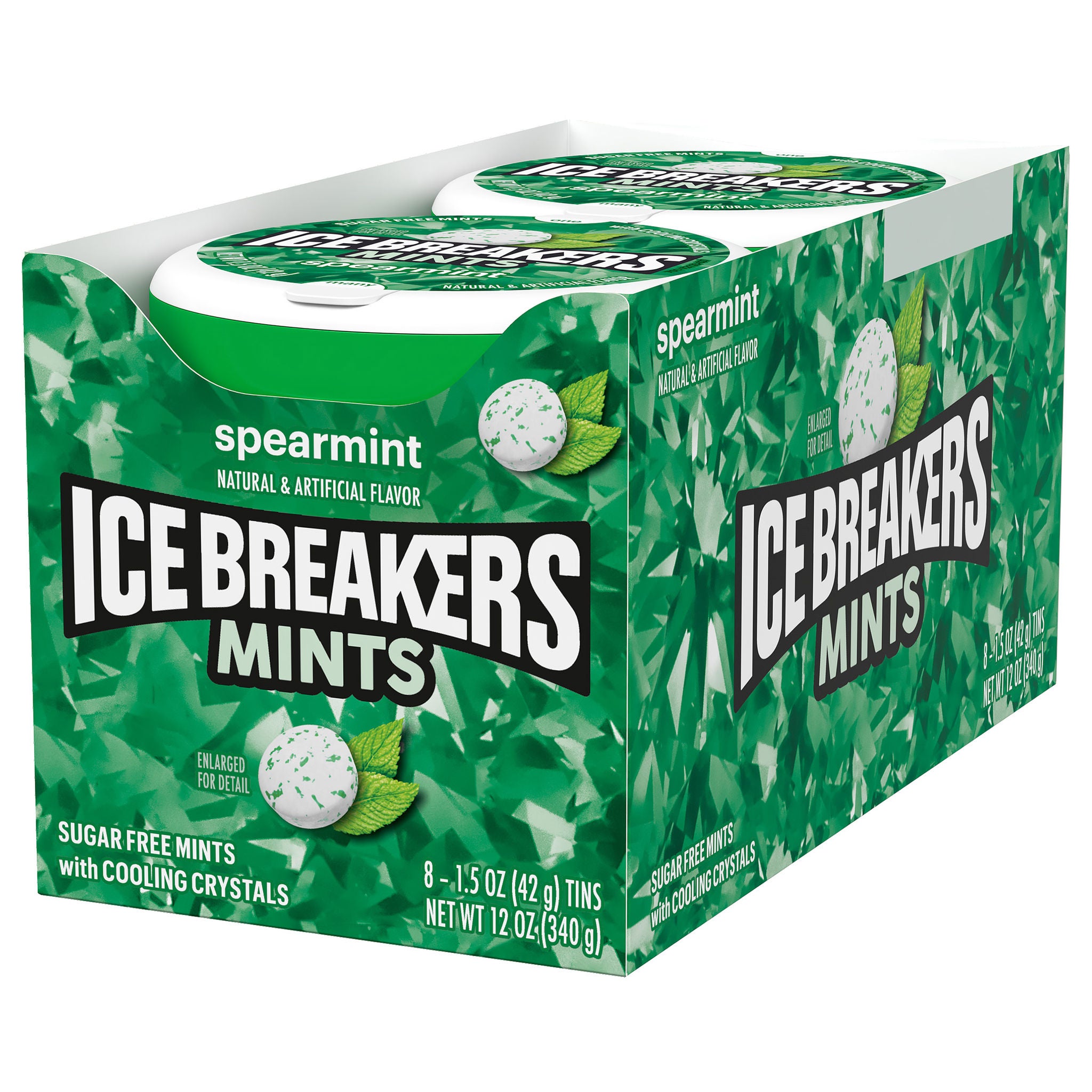 mentheさん専用 Ice Breakers Mints, Spearmint, 1.5 oz, 8-count | Costco