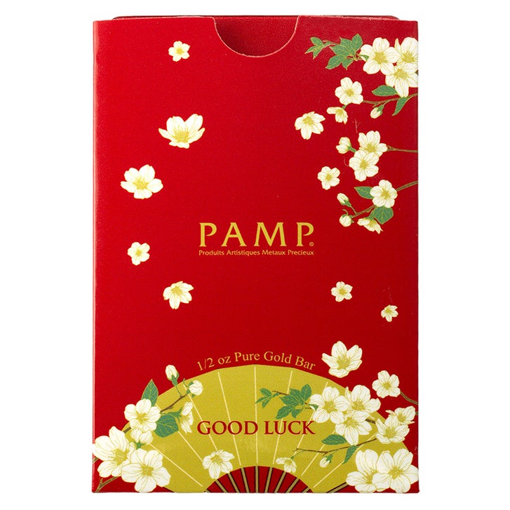 1/2 oz Gold Bar PAMP Good Luck Maneki Neko (New In Assay) | Costco