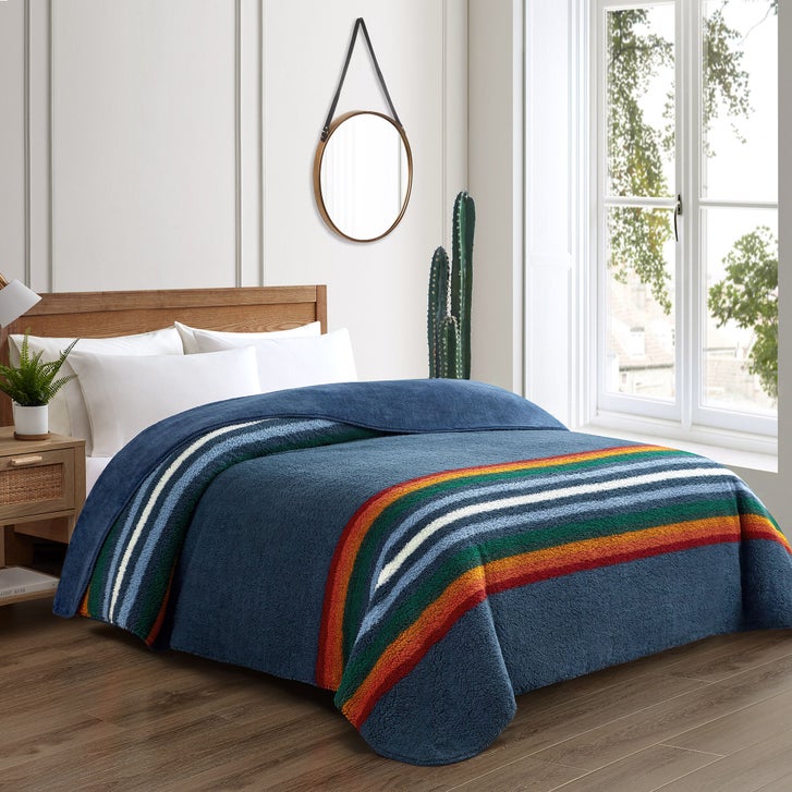 Pendleton Sherpa Fleece Blanket | Costco